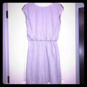 Jessica Simpson gray sequin dress, size small